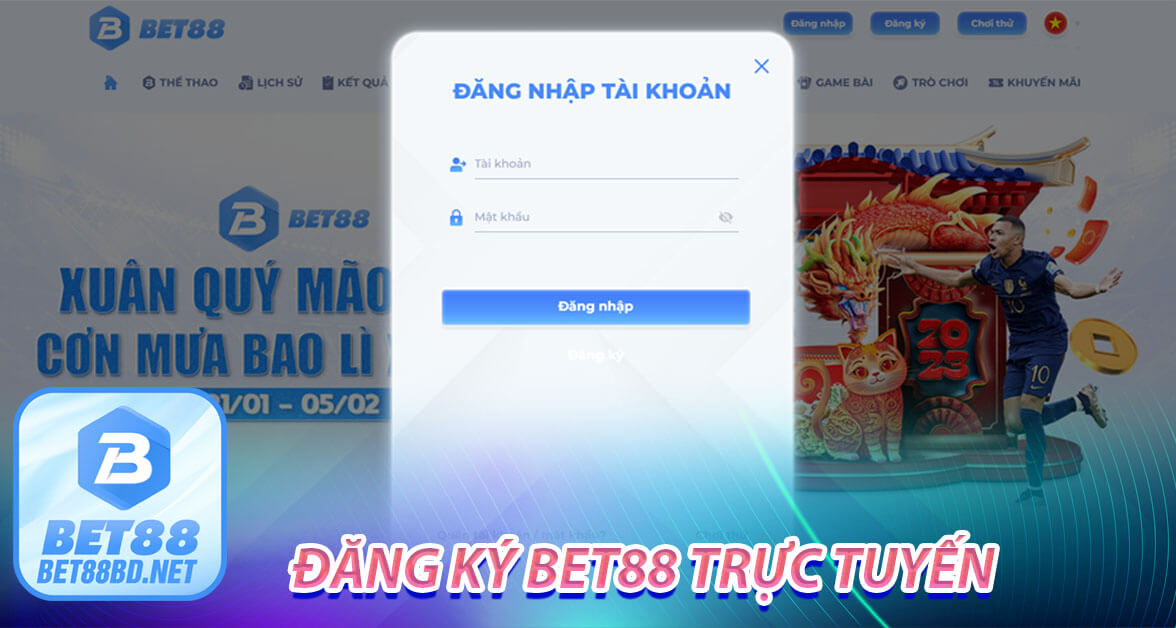 Đăng ký bet88 trực tuyến